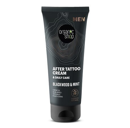 Tätoveeringujärgne kreem Organic Shop after tattoo meestele, 75 ml цена и информация | Kehakreemid, losjoonid | kaup24.ee