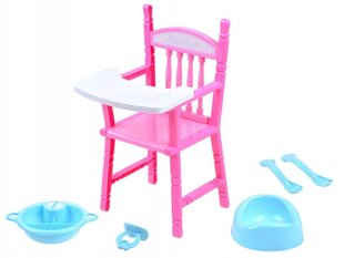 Söögitool nukule, roosa hind ja info | Tüdrukute mänguasjad | kaup24.ee