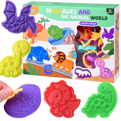 Plastiliini komplekt Dinosauruse vormid hind ja info | Arendavad mänguasjad | kaup24.ee