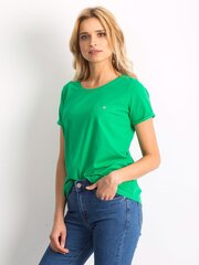 Naiste T-särk Basic Feel Good, roheline hind ja info | Naiste T-särgid | kaup24.ee