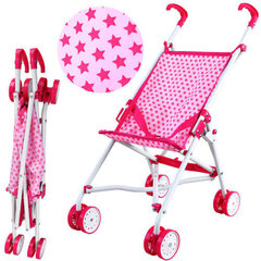 Nukukäru, roosa hind ja info | Tüdrukute mänguasjad | kaup24.ee