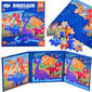 Magnetraamat-pusle Dinosaurused Color Day, 40-osaline hind ja info | Pusled | kaup24.ee