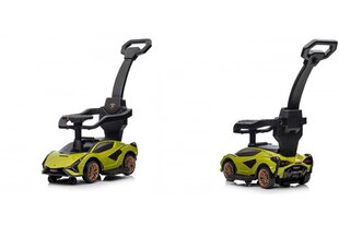 Tõukeauto Lamborghini QLS-996T, roheline hind ja info | Imikute mänguasjad | kaup24.ee