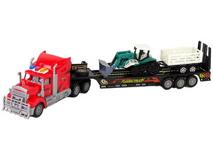 Rc veoauto ja traktor Lean Toys hind ja info | Poiste mänguasjad | kaup24.ee
