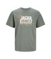 Jack & Jones meeste T-särk 12252376*01, hall цена и информация | Meeste T-särgid | kaup24.ee