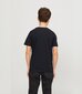 Jack & Jones laste T-särk 12254186*01, must 5715514945031 цена и информация | Poiste särgid | kaup24.ee