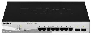 Интеллектуальный коммутатор D-link-10-port 10/100/1000 Gigabit PoE цена и информация | Коммутаторы (Switch) | kaup24.ee