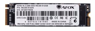Afox ME300-1000GN 1TB M.2 2280 цена и информация | Внутренние жёсткие диски (HDD, SSD, Hybrid) | kaup24.ee