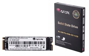 Afox ME300-1000GN 1TB M.2 2280 hind ja info | Sisemised kõvakettad (HDD, SSD, Hybrid) | kaup24.ee