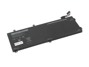 АККУМУЛЯТОР MITSU DELL XPS 15 9550 — RRCGW 4910 МАЧ (56 Вт), 11,4 В — BC/DE-XPS15-RRCGW цена и информация | Аккумуляторы для ноутбуков | kaup24.ee