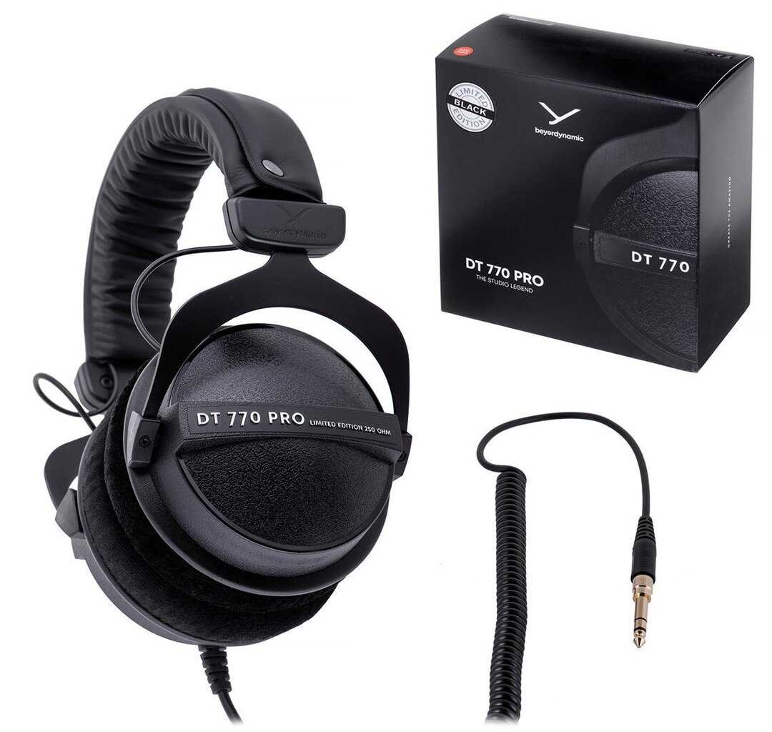 Beyerdynamic DT 770 PRO 250 OHM Black Limited Edition - цена | kaup24.ee