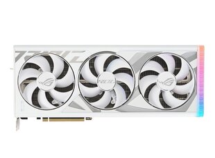 Asus ROG Strix GeForce RTX 4090 24GB GDDR6X White OC Edition (ROG-STRIX-RTX4090-O24G-WHITE NVIDIA) hind ja info | Videokaardid (GPU) | kaup24.ee