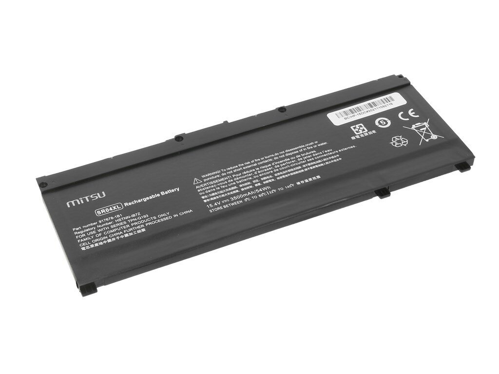 Mitsu 5BM723-BC/HP-15DC hind ja info | Sülearvuti akud | kaup24.ee