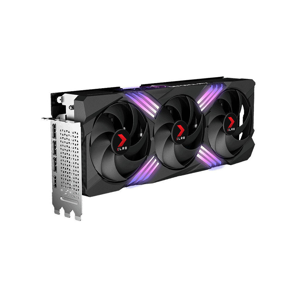 PNY GeForce RTX 4070 Ti 12GB GDDR6X XLR8 Gaming Verto Triple Fan (VCG4070T12TFXXPB1) hind ja info | Videokaardid (GPU) | kaup24.ee