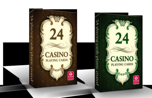 Mängukaardid Casino, 24 kaarti цена и информация | Hasartmängud, pokker | kaup24.ee