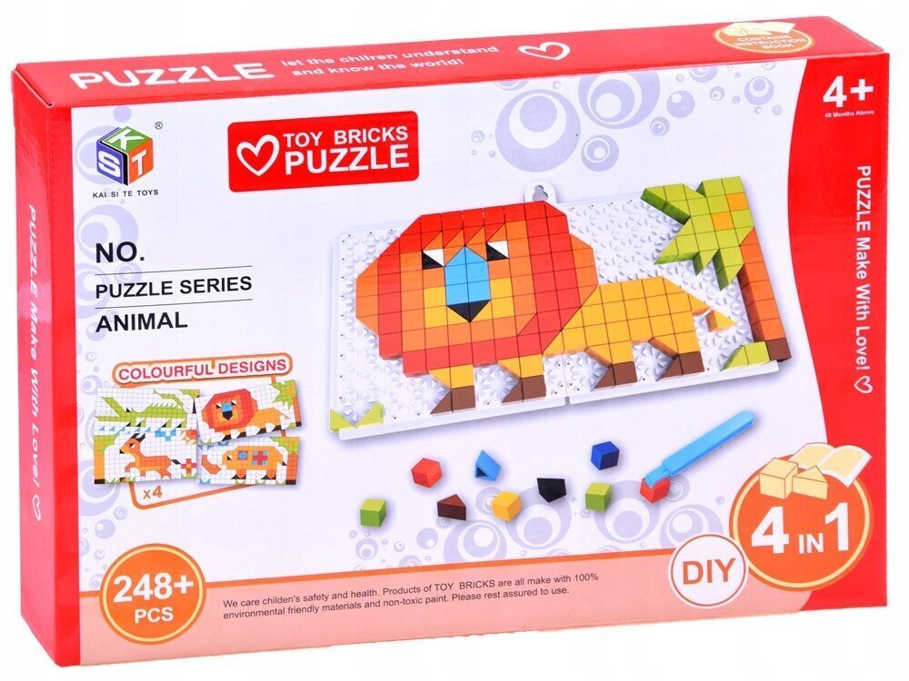 Hariv puzzle mäng lastele ZA2667 hind ja info | Pusled | kaup24.ee