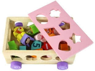 Puidust sorteerija цена и информация | Развивающие игрушки | kaup24.ee