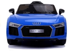 Одноместный электромобиль для детей Audi R8 Spyder, синий цена и информация | Электромобили для детей | kaup24.ee