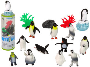 Pingviinikujukeste komplekt, 12-osaline hind ja info | Poiste mänguasjad | kaup24.ee
