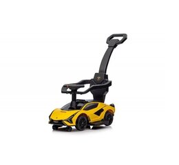 Tõukeauto Lamborghini QLS-996T, kollane hind ja info | Imikute mänguasjad | kaup24.ee