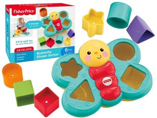 Sorteerimismäng Liblikas Fisher-Price цена и информация | Игрушки для малышей | kaup24.ee