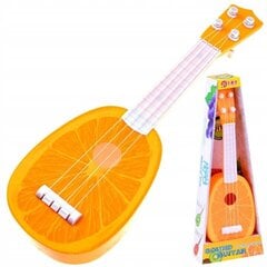 Laste ukulele Apelsin цена и информация | Развивающие игрушки и игры | kaup24.ee