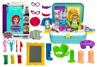 Набор парикмахера в чемоданчике с пластилином, 30 шт. цена и информация | Развивающие игрушки | kaup24.ee