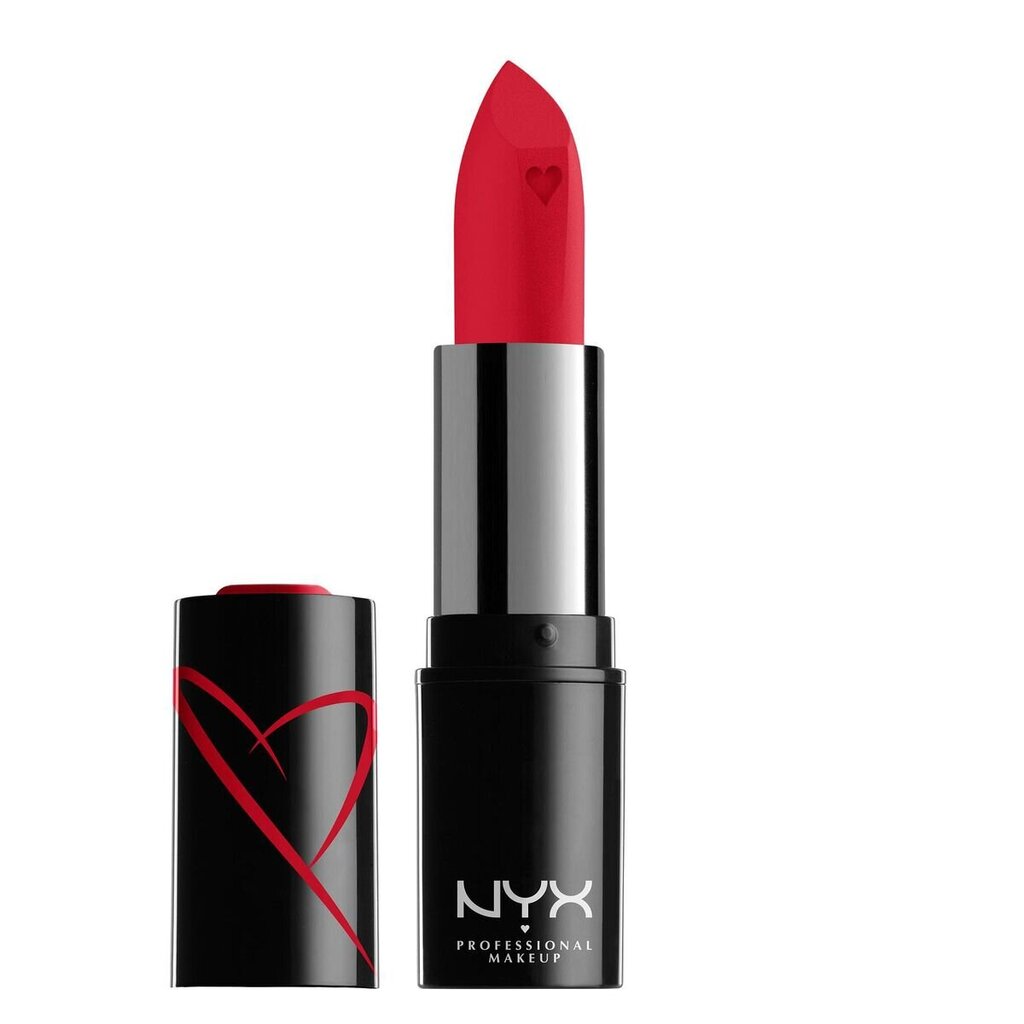 Läikiv huulepulk NYX Shout Loud red haute, 3,5 g цена и информация | Huulepulgad, -läiked, -palsamid, vaseliin | kaup24.ee