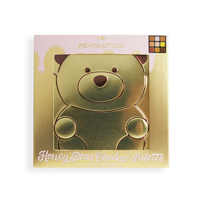 Lauvärvipalett I Heart Revolution Honey Bear Shadow Palette, 9,9 g цена и информация | Ripsmetušid, lauvärvid, silmapliiatsid, seerumid | kaup24.ee