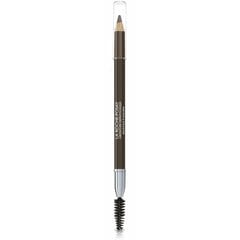 Kulmupliiats La Roche Posay Toleriane Brown Eyebrow Pencil, 1,3g hind ja info | Ripsmetušid, lauvärvid, silmapliiatsid, seerumid | kaup24.ee