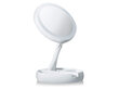 Ümmargune kosmeetikapeegel LED-valgustusega hind ja info | Meigikotid, lauapeeglid | kaup24.ee