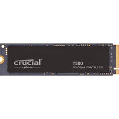 Crucial T500 (CT1000T500SSD8) цена и информация | Внутренние жёсткие диски (HDD, SSD, Hybrid) | kaup24.ee