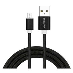 Kaabel USB 2.0-MicroUSB Eightt, 1 m hind ja info | Kaablid ja juhtmed | kaup24.ee