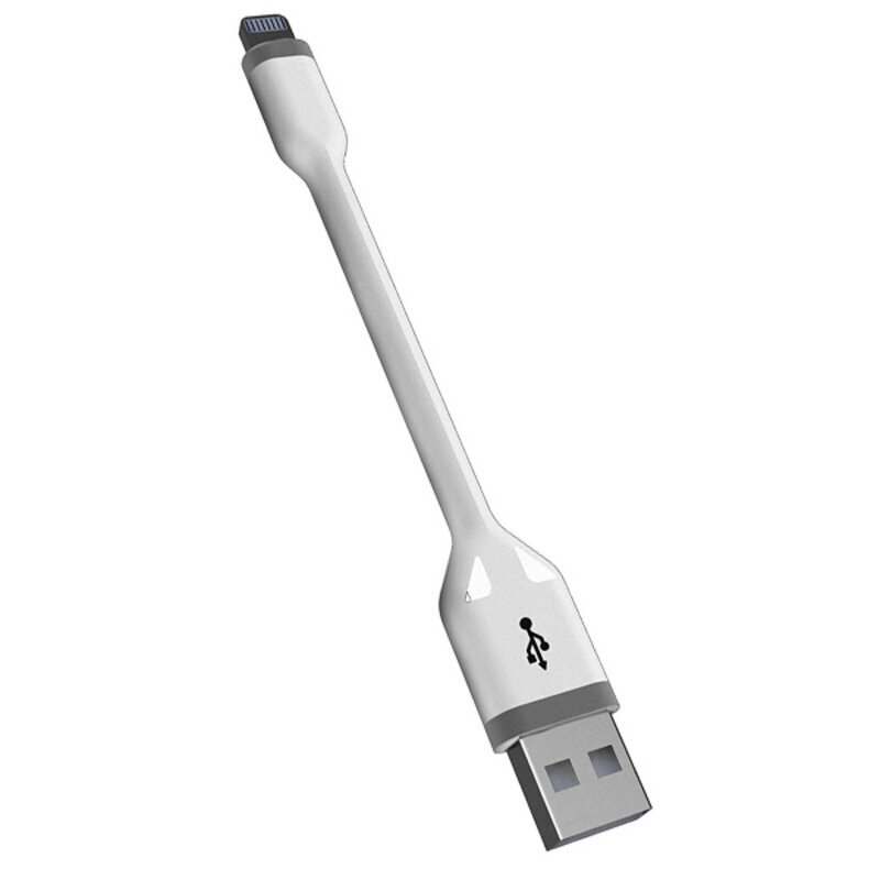 Ksix, USB - Lightning, 0,1 m hind ja info | Kaablid ja juhtmed | kaup24.ee