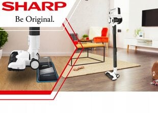 Насос-веник Sharp SA-VP4000WS, белый цена и информация | Беспроводные пылесосы | kaup24.ee