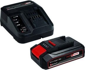 Стартовый набор Einhell PXC, аккумулятор и зарядное устройство 18 В 2,5Ач цена и информация | Батареи | kaup24.ee