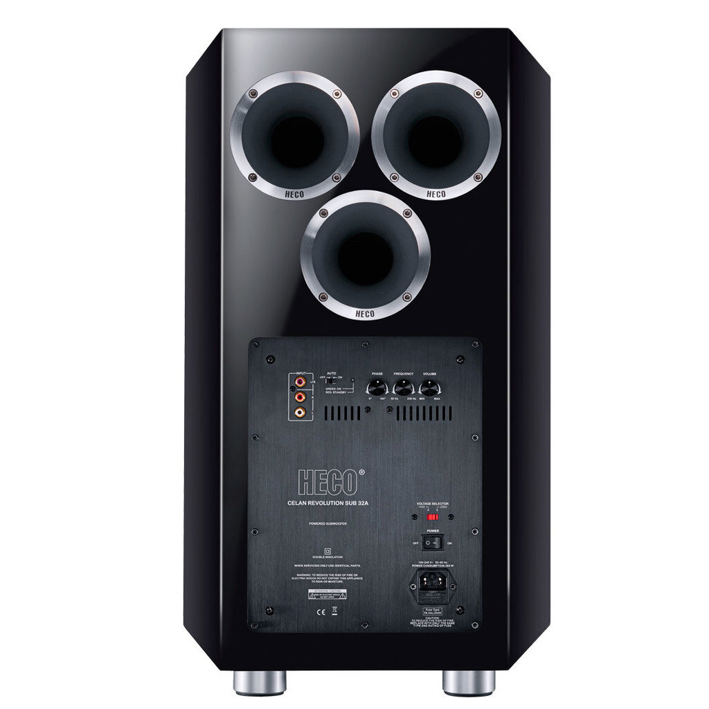 Heco Celan Revolution Sub 32 A Piano Black hind ja info | Koduaudio ja "Soundbar" süsteemid | kaup24.ee