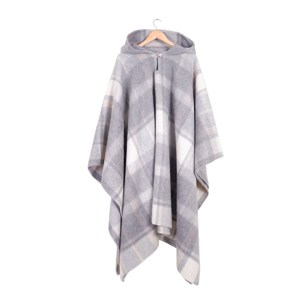 Unisex villane sall - poncho, lilla hind ja info | Meeste kampsunid | kaup24.ee