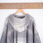 Unisex villane sall - poncho, lilla hind ja info | Meeste kampsunid | kaup24.ee