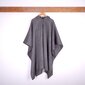 Unisex villane sall - poncho, mustvalge hind ja info | Meeste kampsunid | kaup24.ee