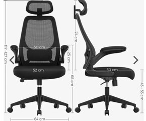 Ergonoomiline kaelatoega kontoritool hind ja info | Kontoritoolid | kaup24.ee