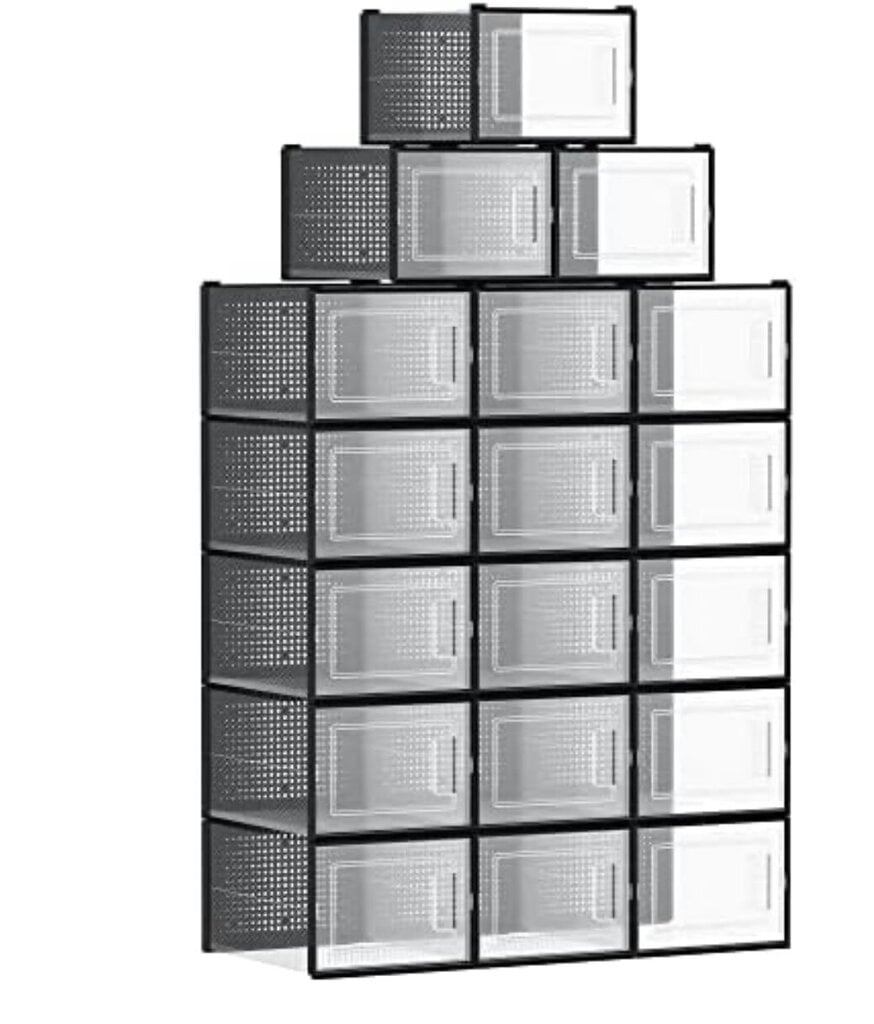 Kingakarp Songmics LSP007B18, 18 tk цена и информация | Jalatsikapid, jalatsiriiulid | kaup24.ee