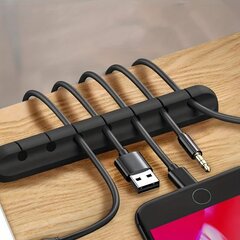 Система фиксации для USB-кабелей с 5 отверстиями цена и информация | Кабели для телефонов | kaup24.ee