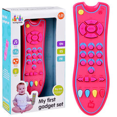 Interaktiivne telekapult koos helide ja valgustega, roosa цена и информация | Игрушки для малышей | kaup24.ee
