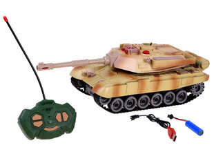 Tankas Military Tank su nuotolinio valdymo pultu цена и информация | Развивающий мелкую моторику - кинетический песок KeyCraft NV215 (80 г) детям от 3+ лет, бежевый | kaup24.ee