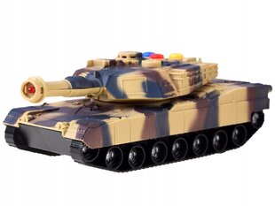 Sõjaväetank koos efektidega Lean Toys hind ja info | Poiste mänguasjad | kaup24.ee