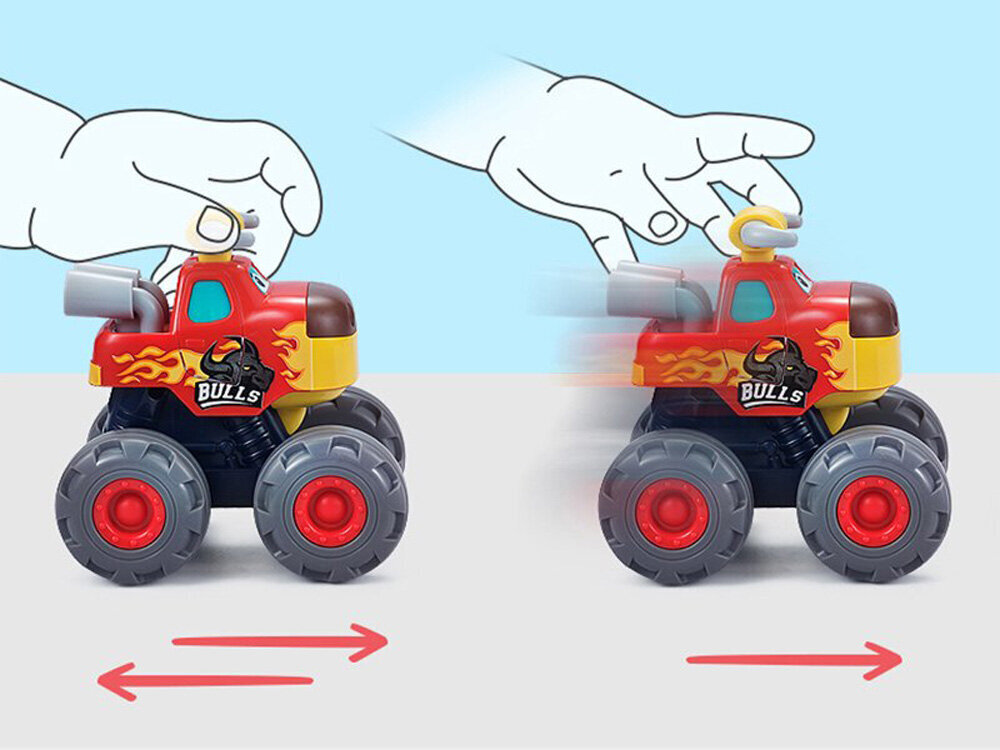Mänguauto Monster Truck Bull Hola hind ja info | Poiste mänguasjad | kaup24.ee