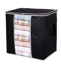 Лоток для ящика платяного шкафа S37, 50x50x36 см, черный цена и информация | Вешалки и мешки для одежды | kaup24.ee