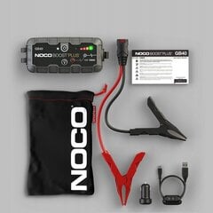 Пусковое устройство Noco GB40 Boost 12V 1000A Jump Starter со встроенной батареей 12V/USB цена и информация | Зарядные устройства для аккумуляторов | kaup24.ee