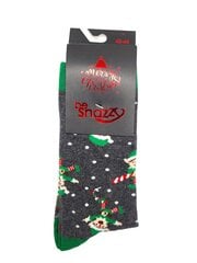 Рождественские носки унисекс be Snazzy SKCH-01, серые цена и информация | Meeste sokid | kaup24.ee